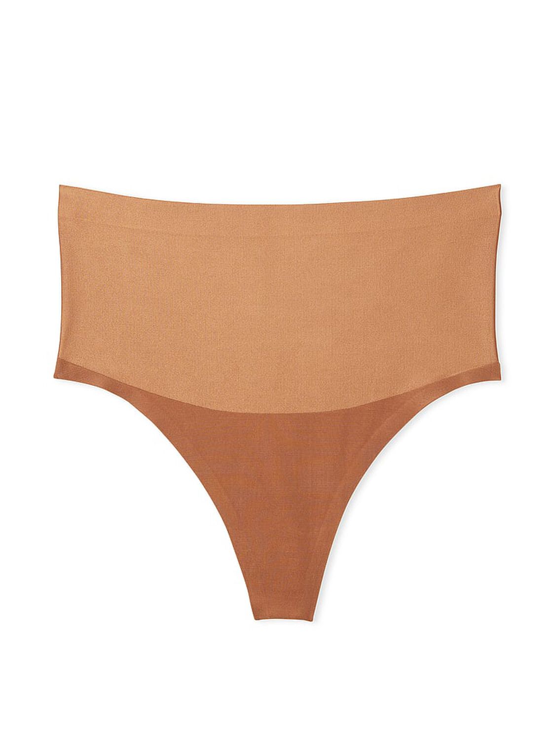 vs Body By Victoria Smoothing Shimmer Thong Panty Caramel 3 of 3 