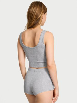 100% Cotton Tank & Shorts Pajama Set