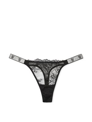 Sunset Ombr&eacute; Shine Strap Rose Lace Panty