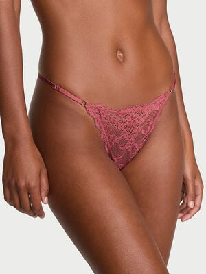 Lace Adjustable V-String Panty