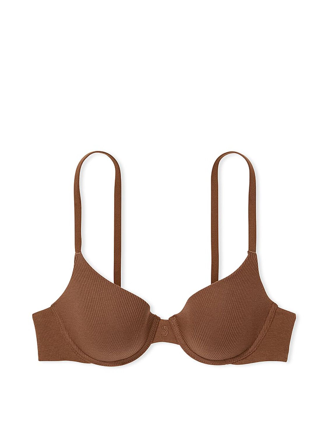 vs The T-Shirt Lightly Lined Cotton Demi Bra Mousse 3 of 3 