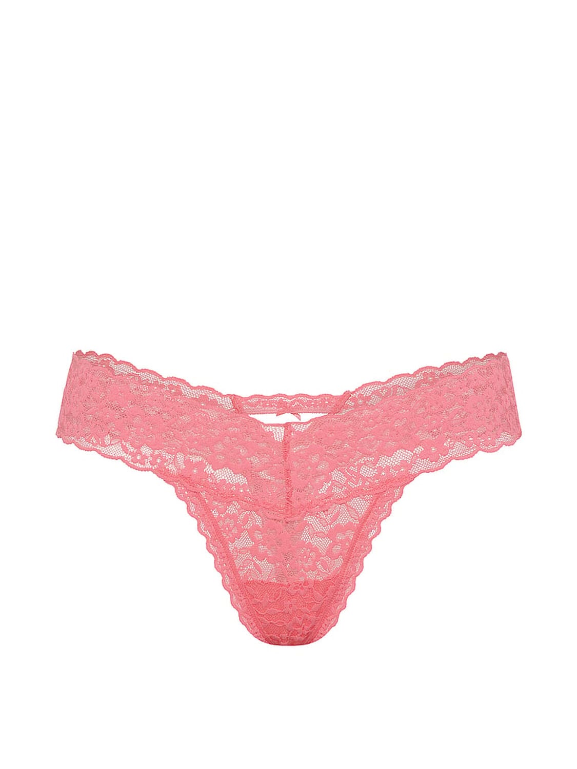 vs The Lacie Lace Keyhole Thong Panty Pink Cocktail 3 of 3 