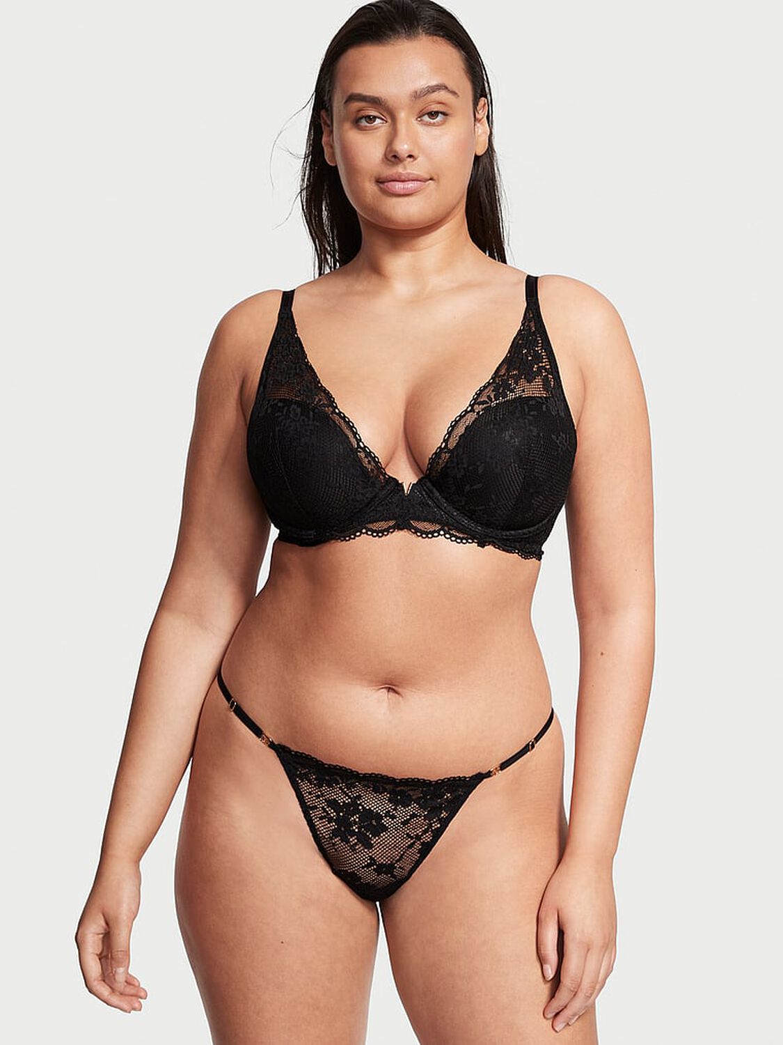 vs Love Cloud Adjustable String Thong Panty 4 of 4 