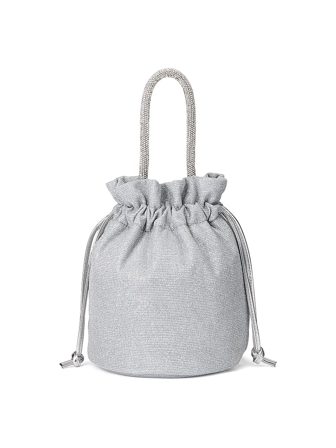 vs Victoria's Secret Bombshell Midnight Bundle Drawstring Bag Silver 2 of 2 