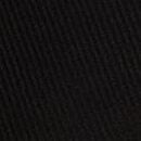 VS Iconic Rib Pullover Hoodie, Pure Black, swatch