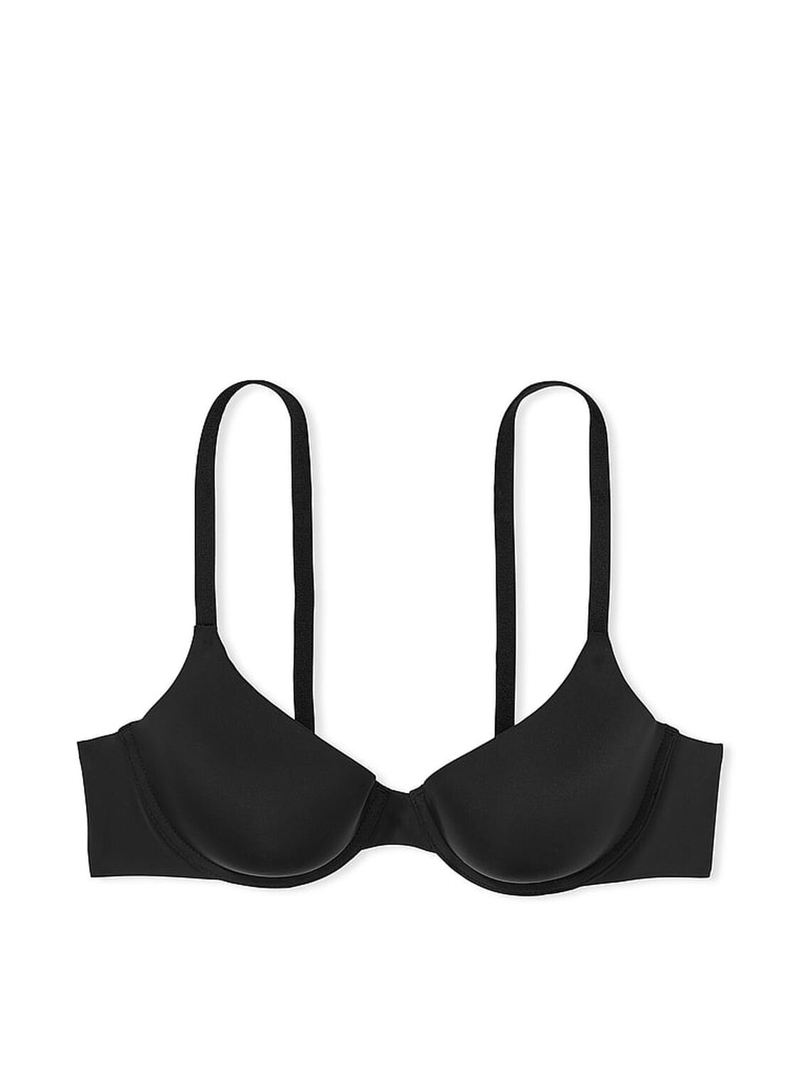 vs The T-Shirt Lightly Lined Demi Bra Black 3 of 4 