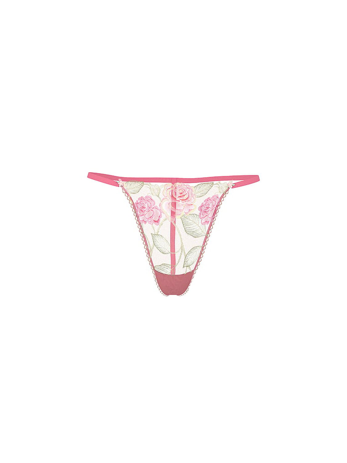 vs Dream Angels Sweet Melody Embroidery V-String Panty Melody Embroidery 3 of 4 
