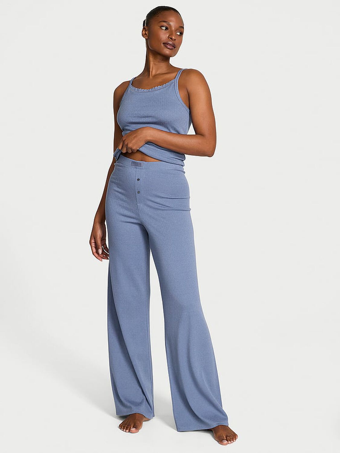 vs Victoria's Secret Pointelle Modal Cami & Pants Set 1 of 3 