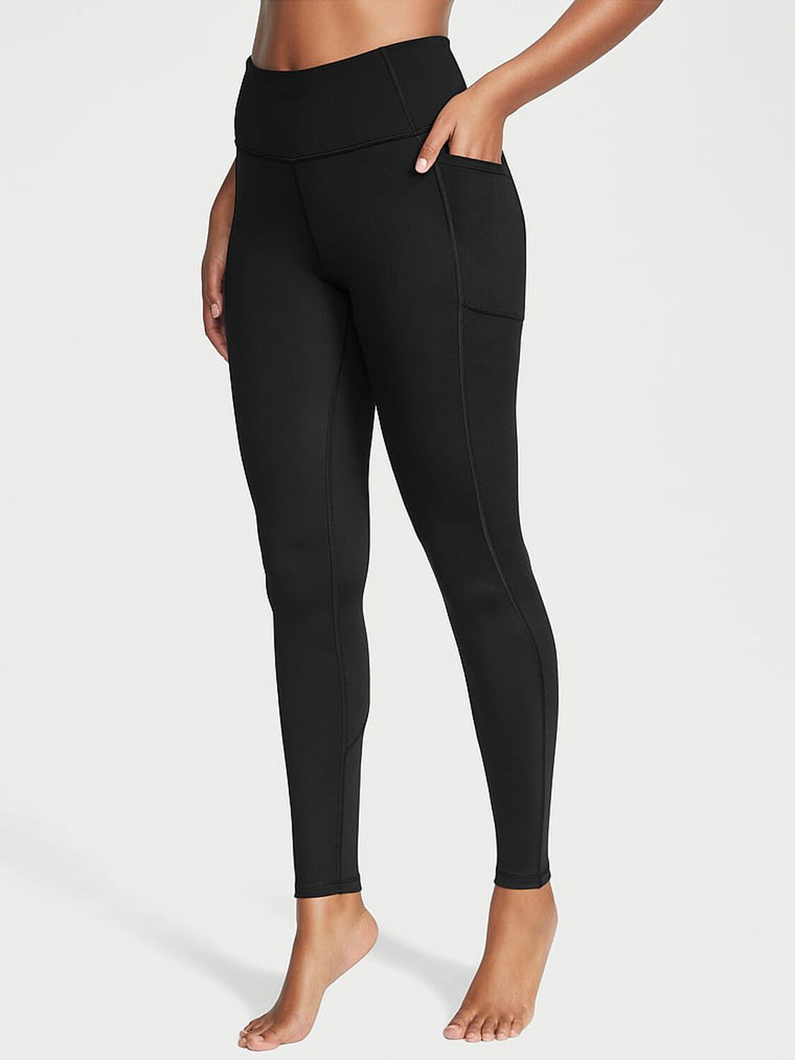 vs Vsx VSX Essential High-Rise Pocket Legging Black 1 of 3 