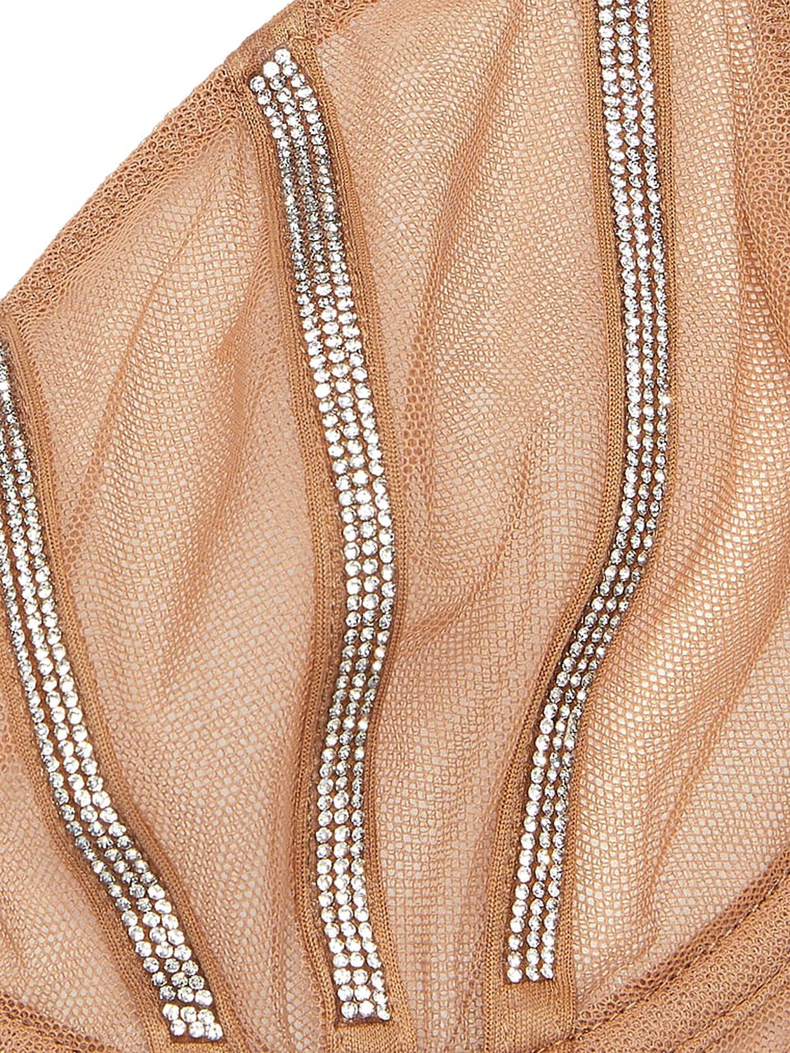 vs Very Sexy Sheer Shine Low-Cut Demi Bra Toffee 4 of 4 