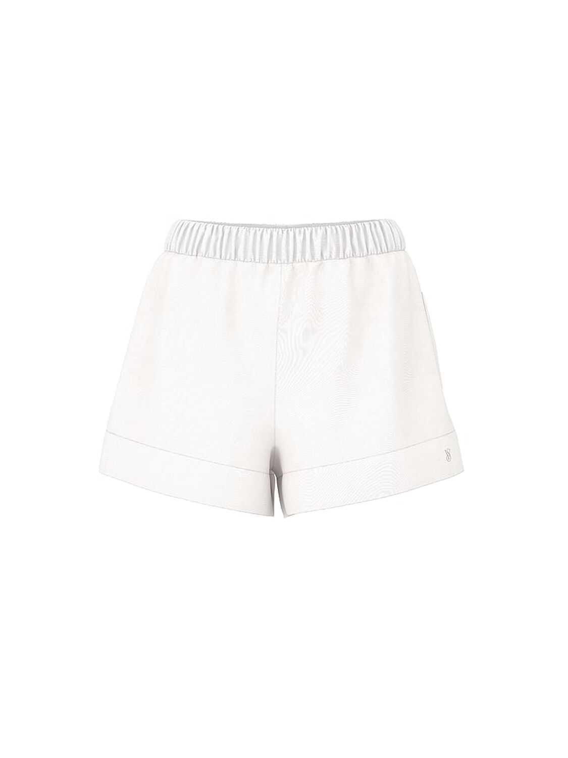vs Victoria's Secret Swim Beachwear Linen Shorts Coconut White 3 of 3 
