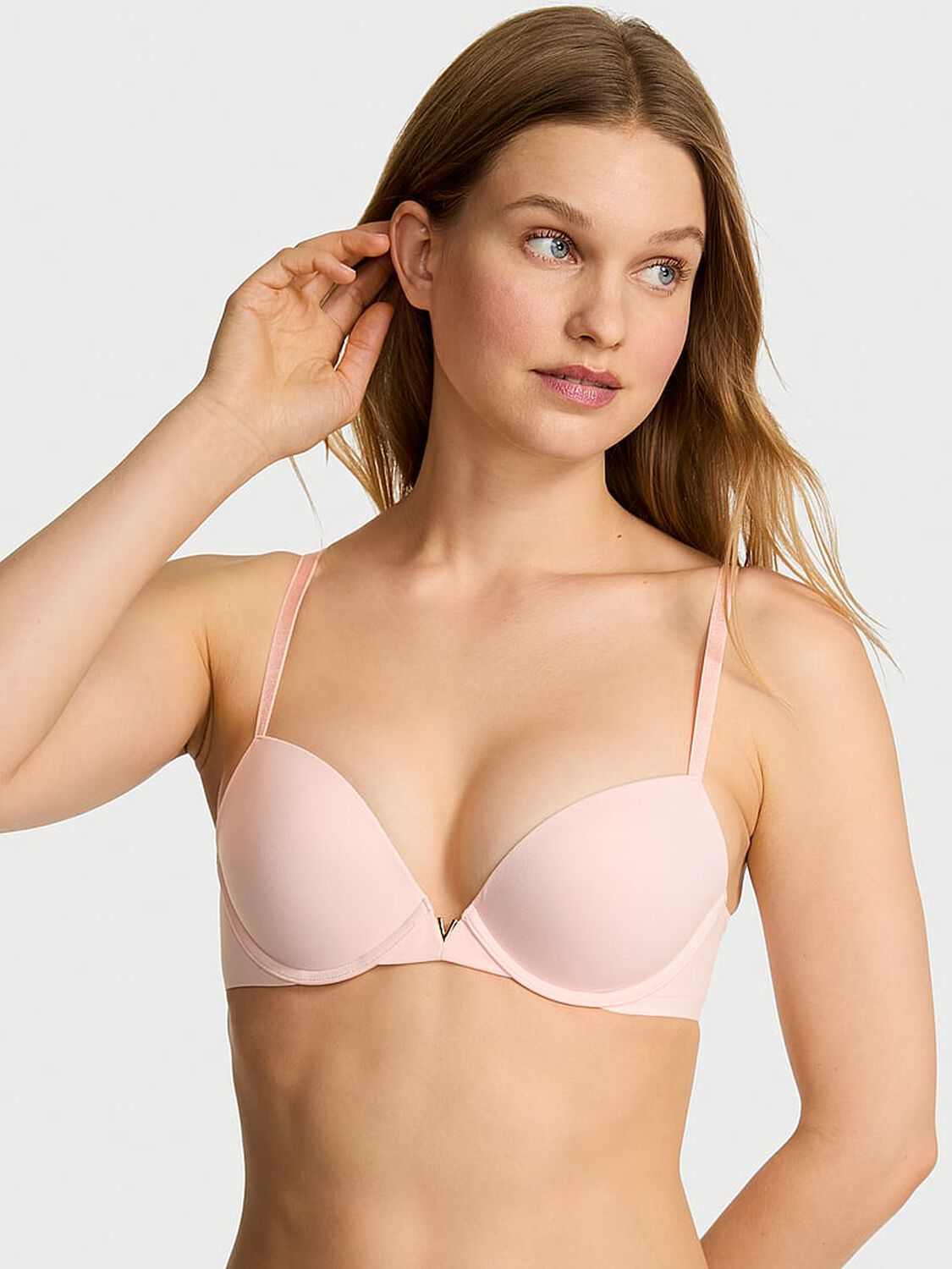 vs Love Cloud Smooth Push-Up Bra Purest Pink 1 of 3 