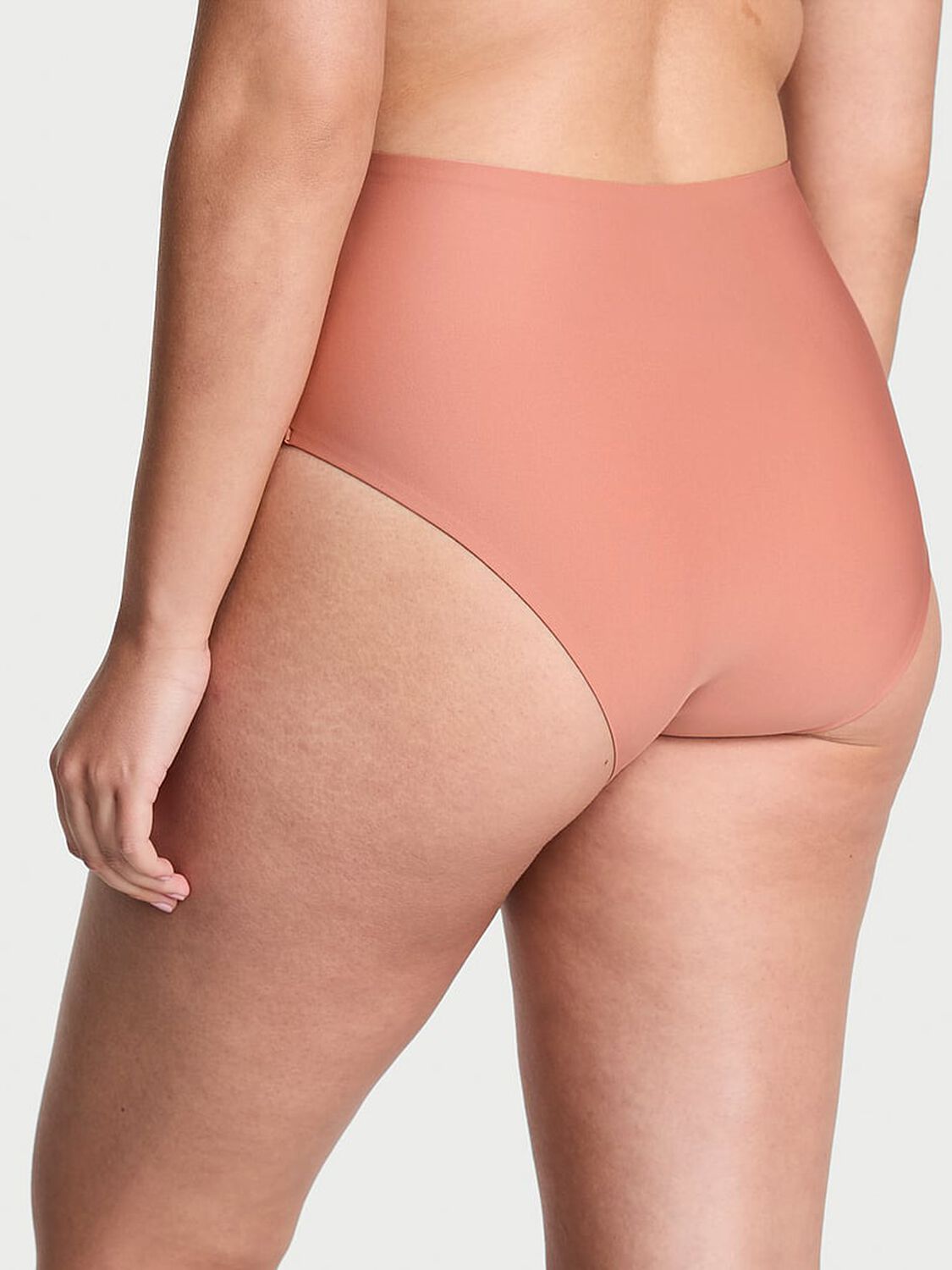 vs Body By Victoria Luxe Contour High-Rise Cheeky Panty Desert Blush 2 of 3 
