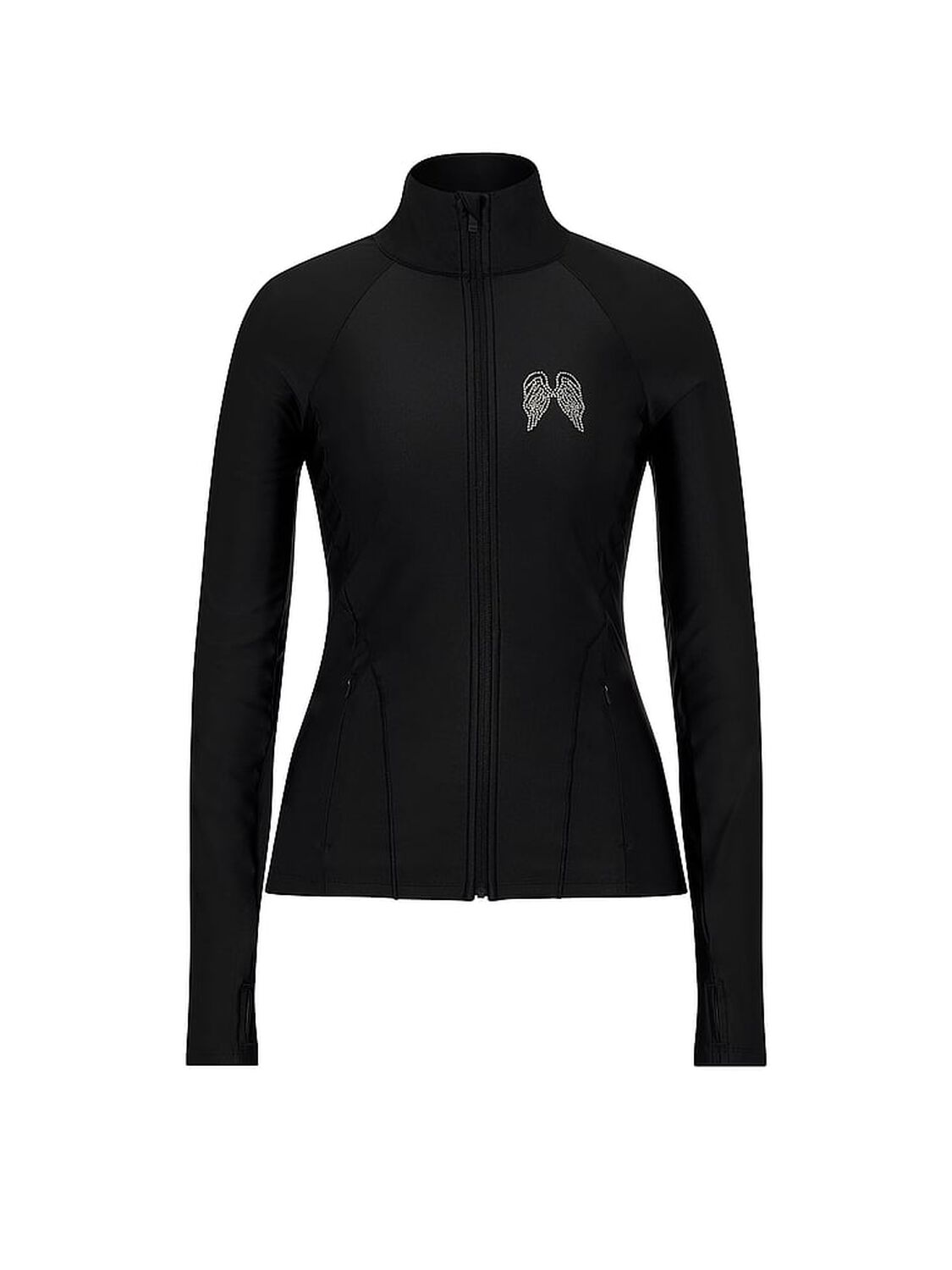 vs Vsx VSX GlossyTech&trade; Full-Zip Jacket Black 3 of 4 