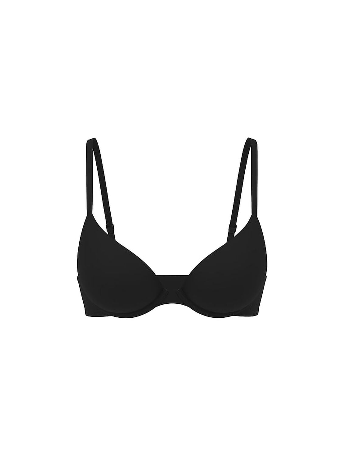 vs The T-Shirt Perfect Shape Smooth Push-Up Bra Black 3 of 4 