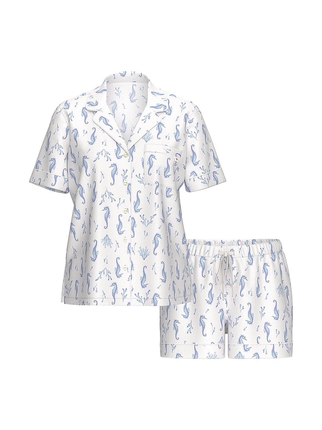vs Victoria's Secret Modal Soft Short Pajama Set Print 2 of 3 