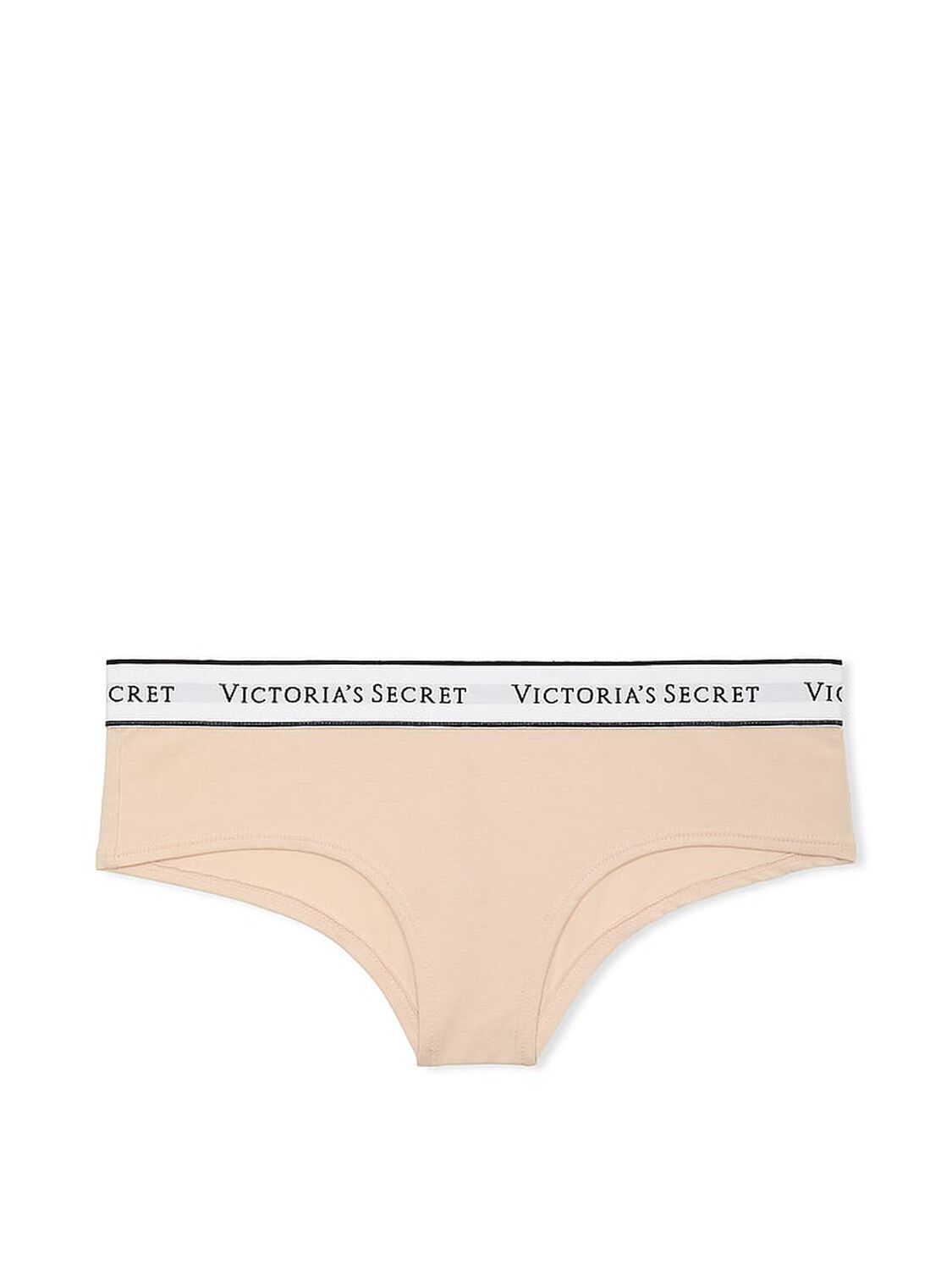 vs Cotton Logo Cotton Cheeky Panty Champagne 1 of 3 