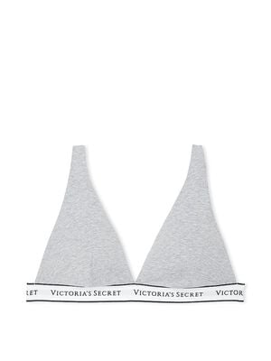 Wireless Cotton Plunge Bralette
