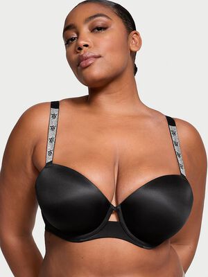 Shine Strap Lightly Lined Demi Bra
