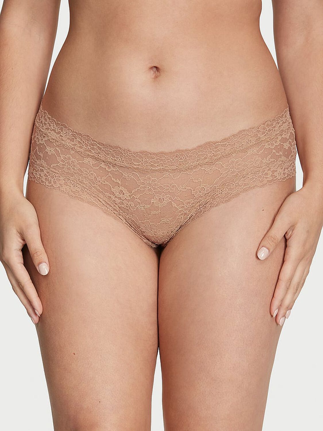 vs The Lacie Lace Cheeky Panty Praline 1 of 3 