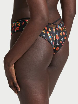 Strappy-Back Charm High-Leg Cheeky Panty