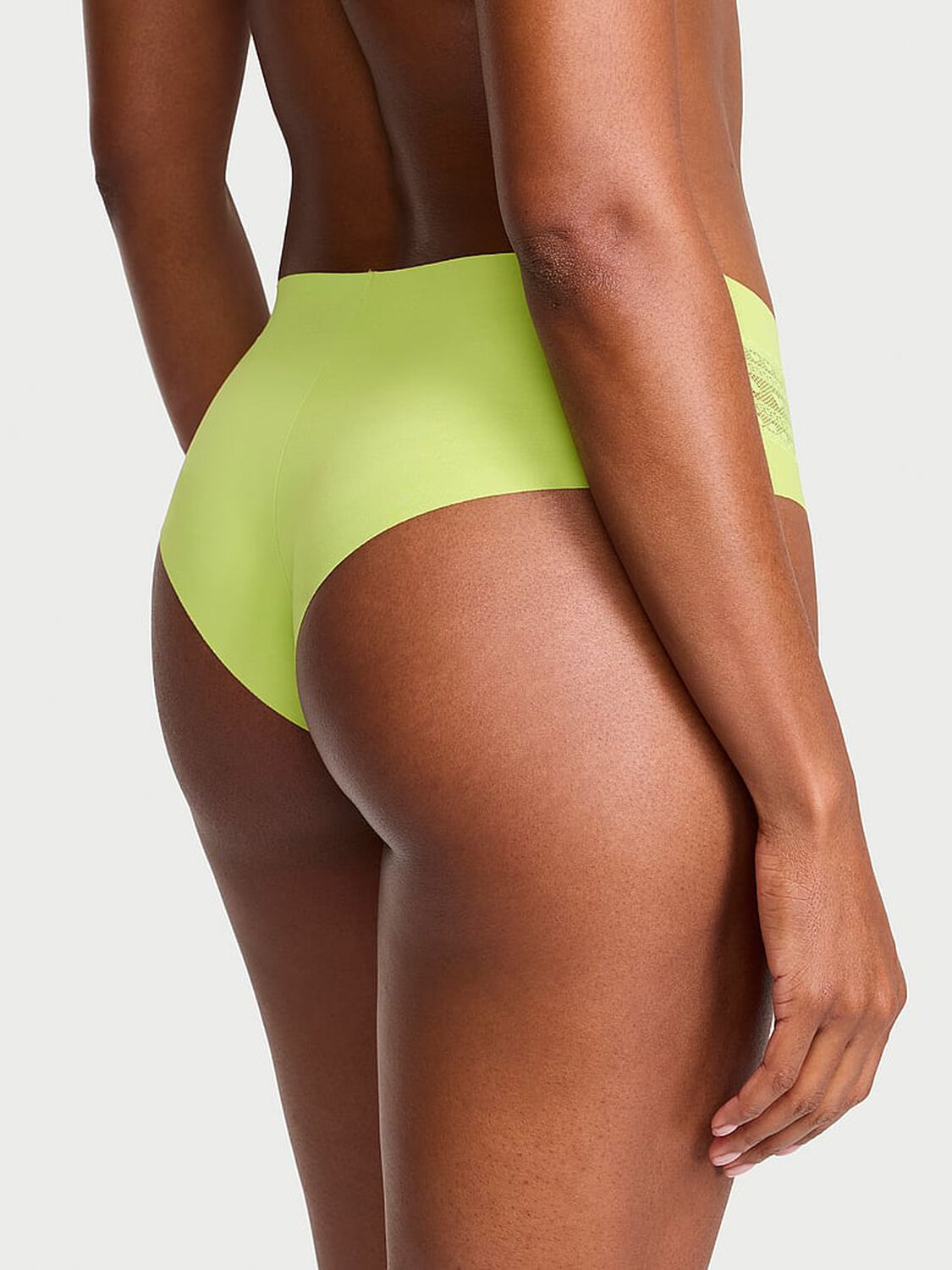 vs No-Show No-Show Heart Lacie Cheeky Panty Gecko Yellow 2 of 3 