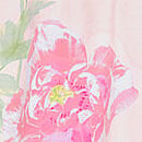 Peony Chiffon Halter Teddy, Faint Pink, swatch