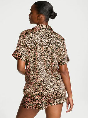 Signature Satin Short Pajama Set