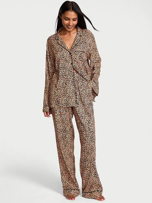 Flannel Long Pajama Set