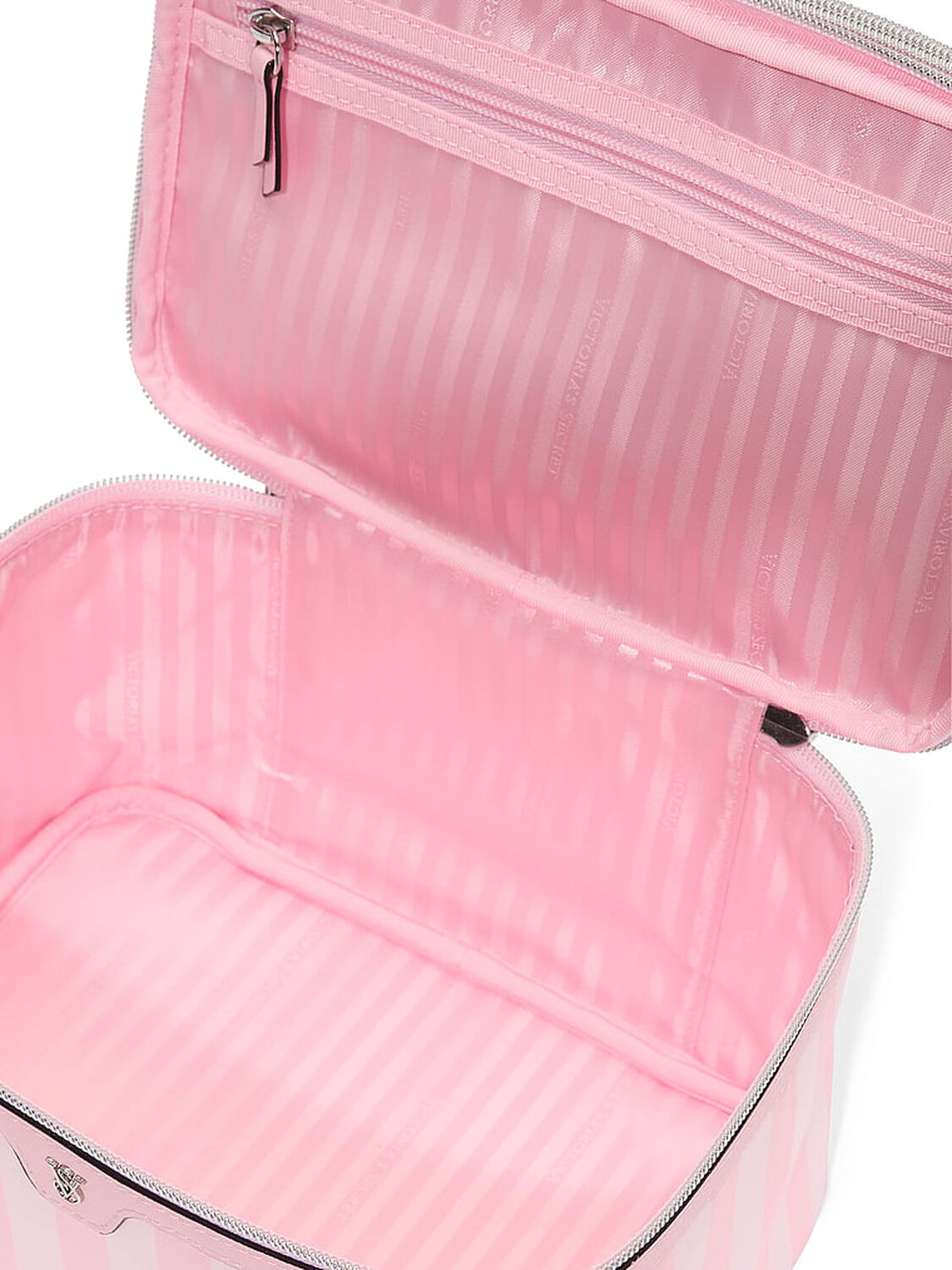 vs Victoria's Secret Express Train Case Heritage Stripe 3 of 3 