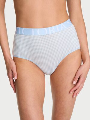 Exploded Logo Cotton Modern Brief Panty