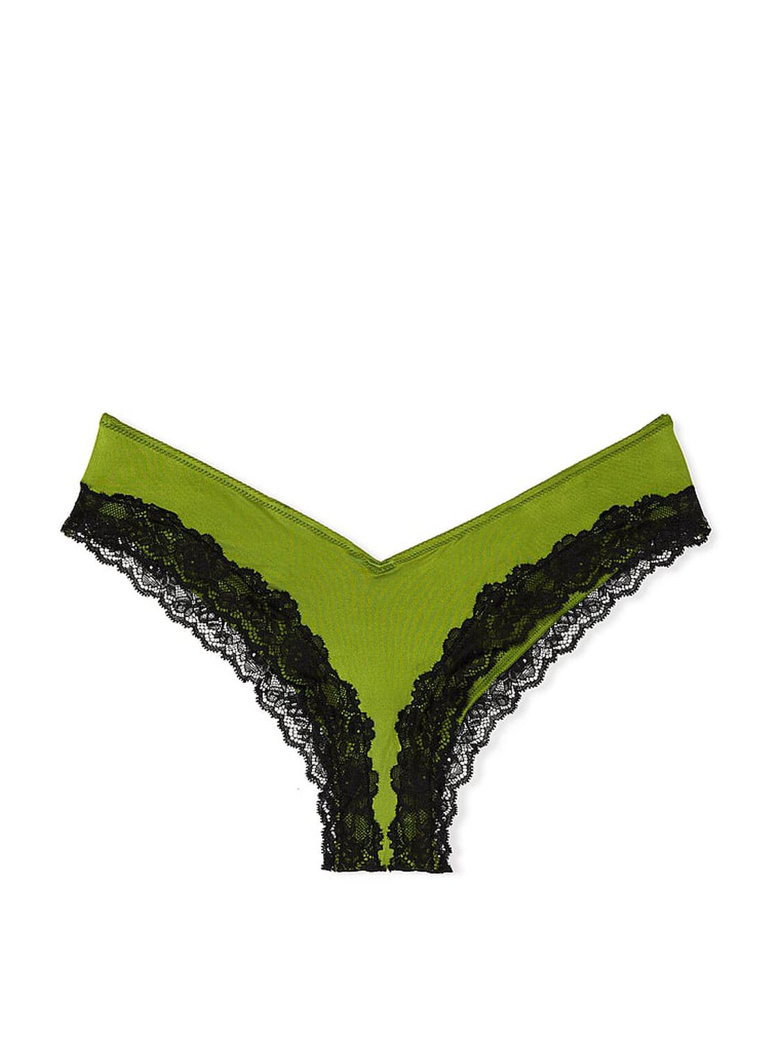 vs Very Sexy Lace-Trim High-Leg Cheeky Panty Perfect Pear 3 of 3 