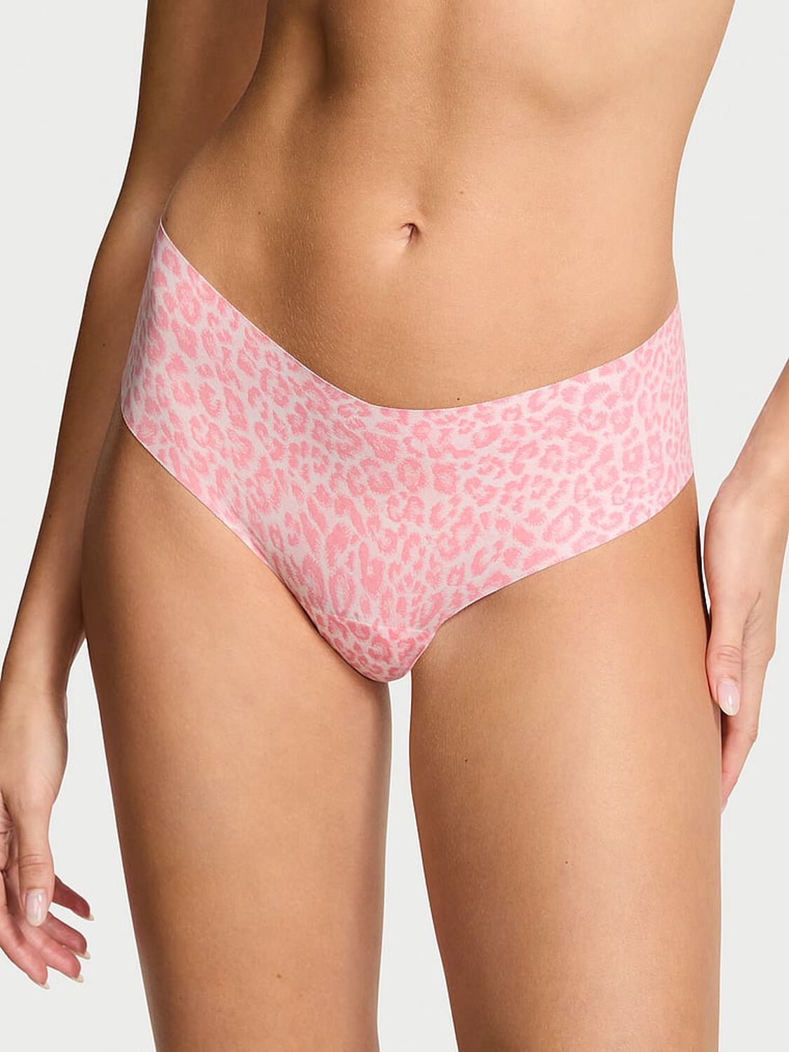 vs No-Show No-Show Cheeky Panty Pink Leopard 1 of 3 