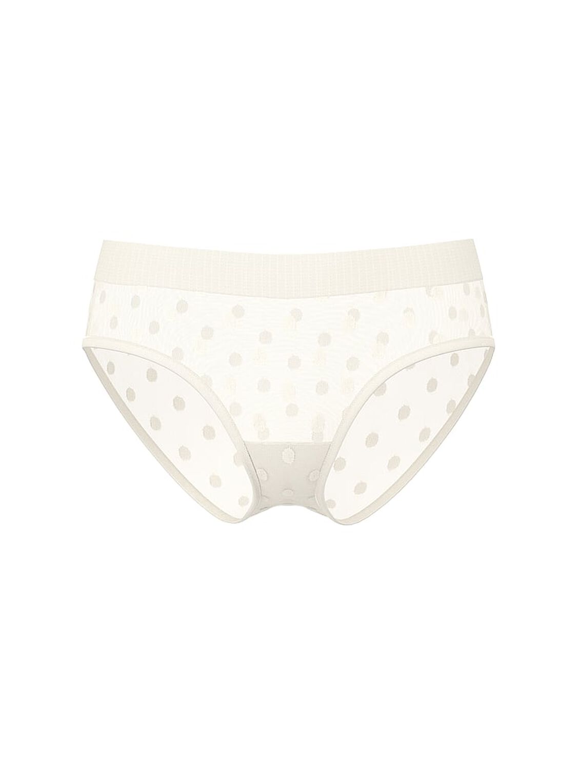 vs Cotton Sheer Heritage Shimmer Hiphugger Panty Candelight 3 of 3 