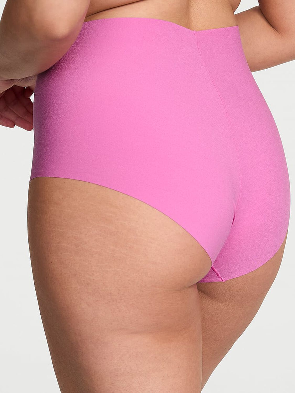 vs No-Show No-Show High-Waist Brief Panty New Peony 2 of 3 