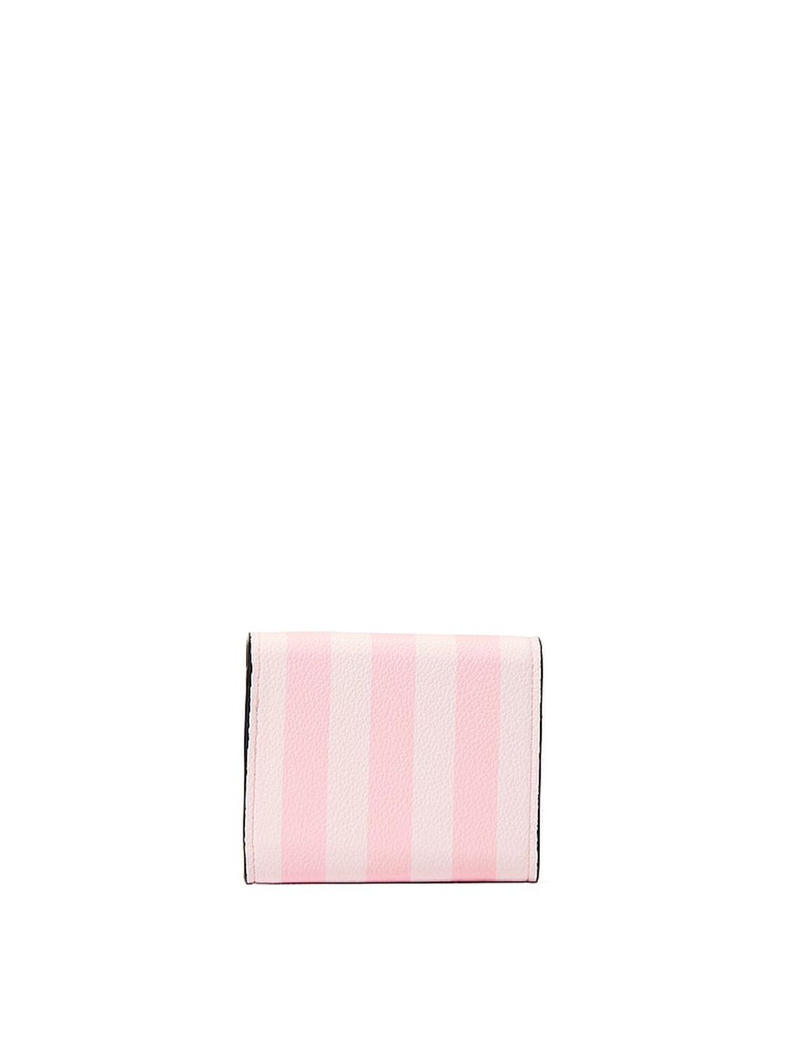 vs Victoria's Secret Small Flap Wallet Heritage Stripe 2 of 2 