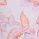 Glazed Satin Long Pajama Set, Delicate Violet Floral, swatch
