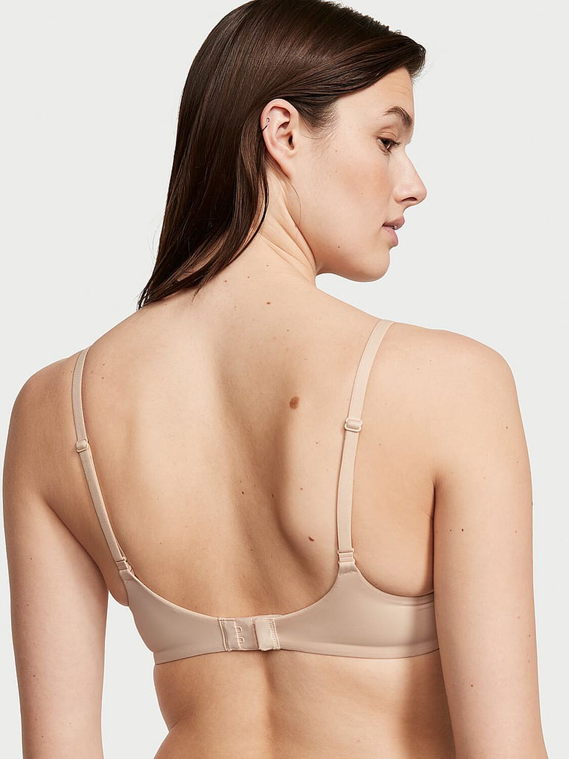 vs The T-Shirt Lightly-Lined Wireless Bra Marzipan 2 of 3 