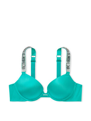 Shine Strap Push-Up Bra