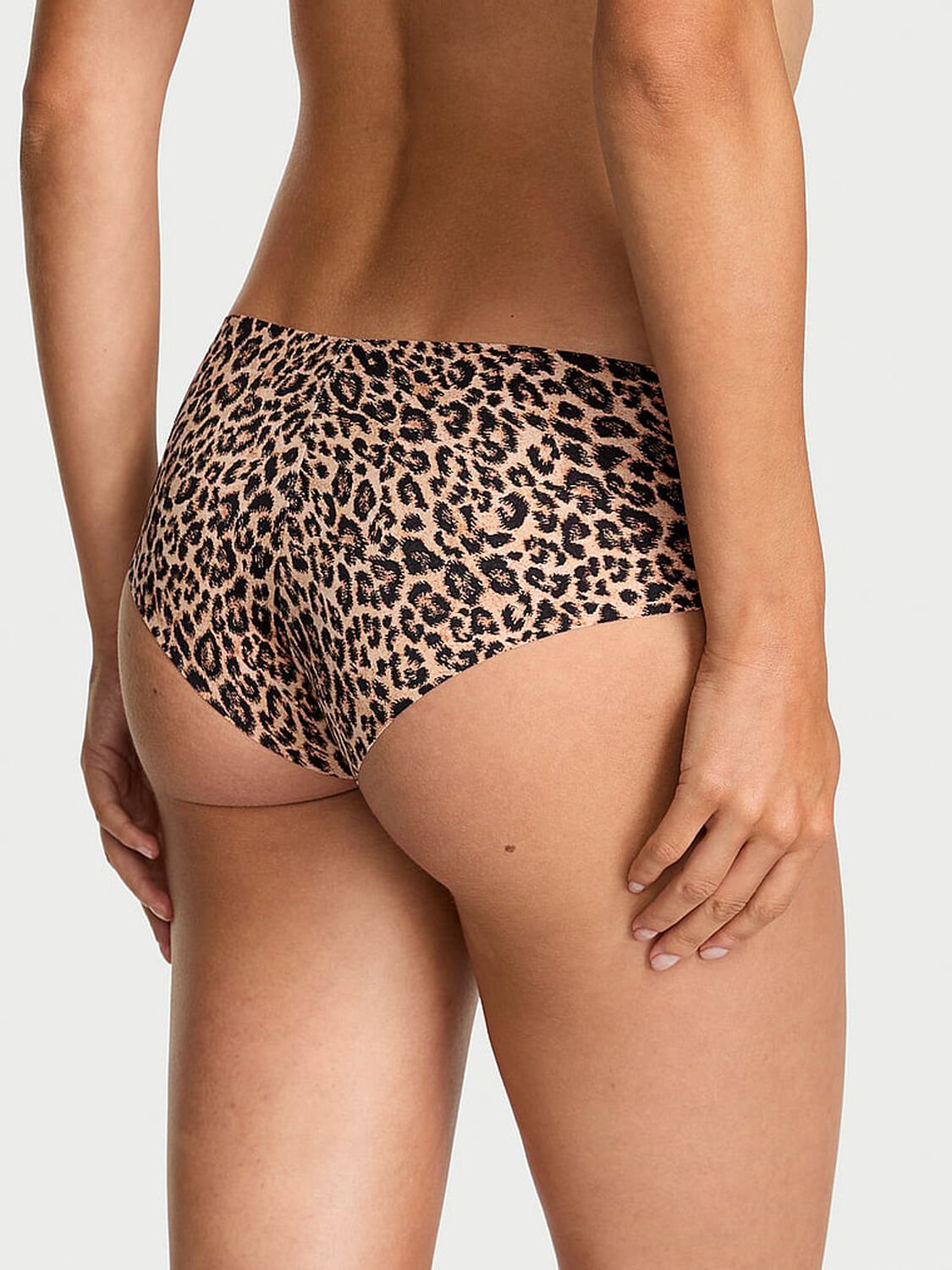 vs No-Show No-Show Cheeky Panty Natural Leopard 1 of 3 