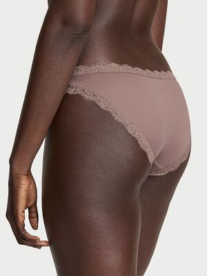Lace-Trim Bikini Panty