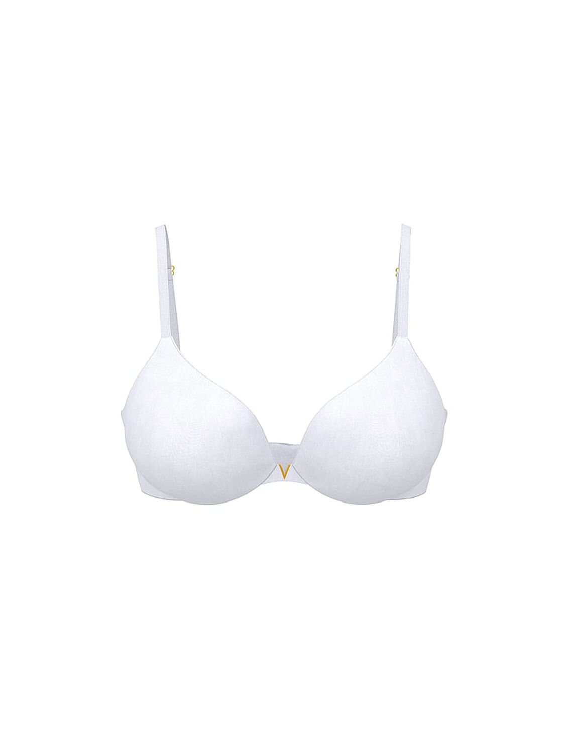 vs Dream Angels Smooth Lightly Lined Demi Bra Vs White 3 of 4 