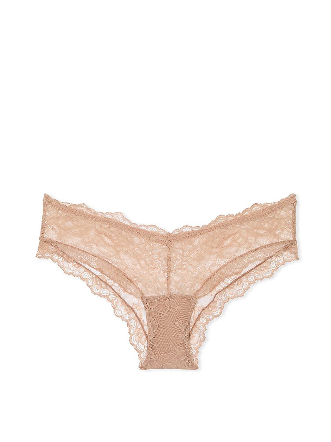 vs Very Sexy Rose Lace High-Leg Cheeky Panty Praline 3 of 4 