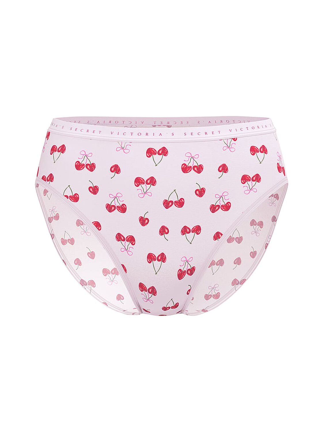 vs Victoria's Secret Stretch Cotton High-Leg Brief Panty Perfume Cherries 1 of 2 