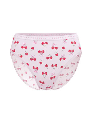 Stretch Cotton High-Leg Brief Panty