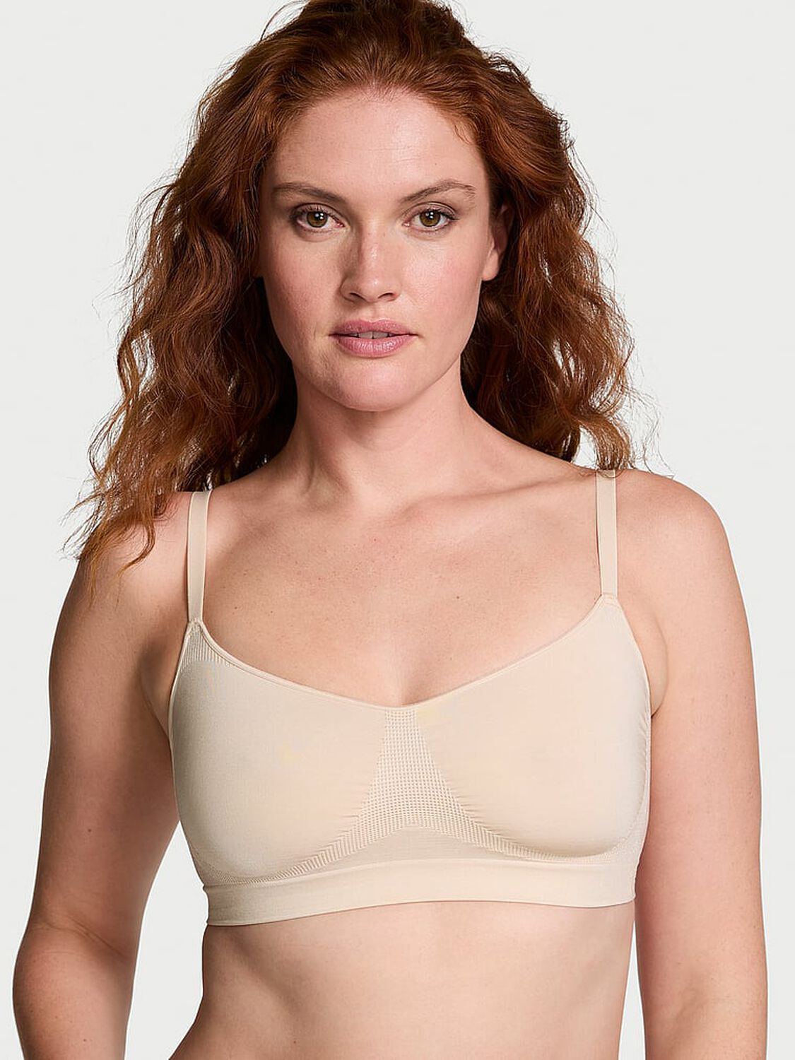 vs Victoria's Secret Shapewear by Victoria SeamlessShaping� Bralette Marzipan 1 of 4 