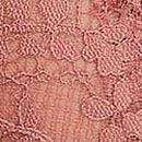 Wicked Unlined Lace Balconette Bra, Antique Rose, swatch
