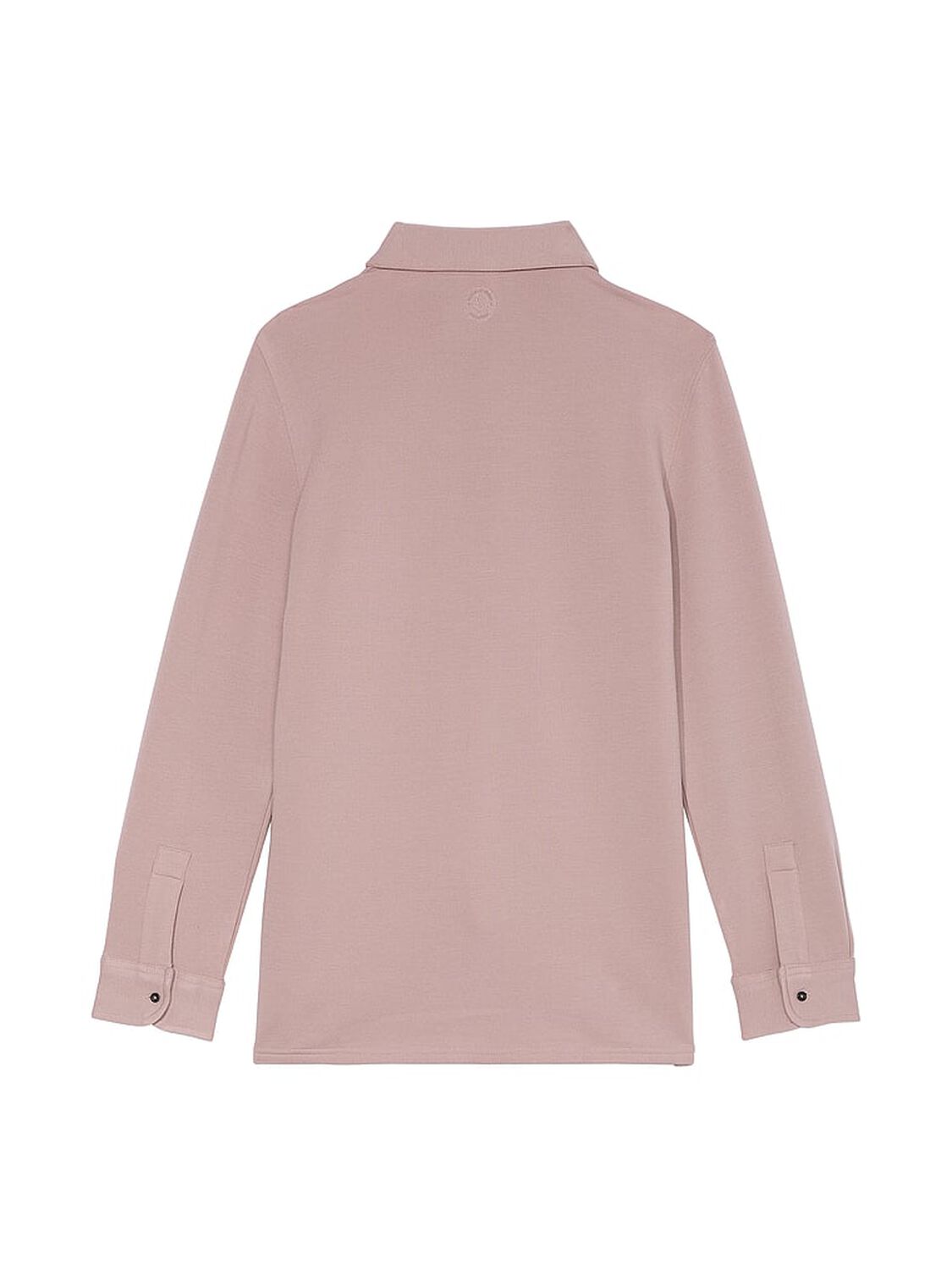 vs Victoria's Secret Brushed Modal Fleece Oversized Shirt French Mauve 4 of 5 