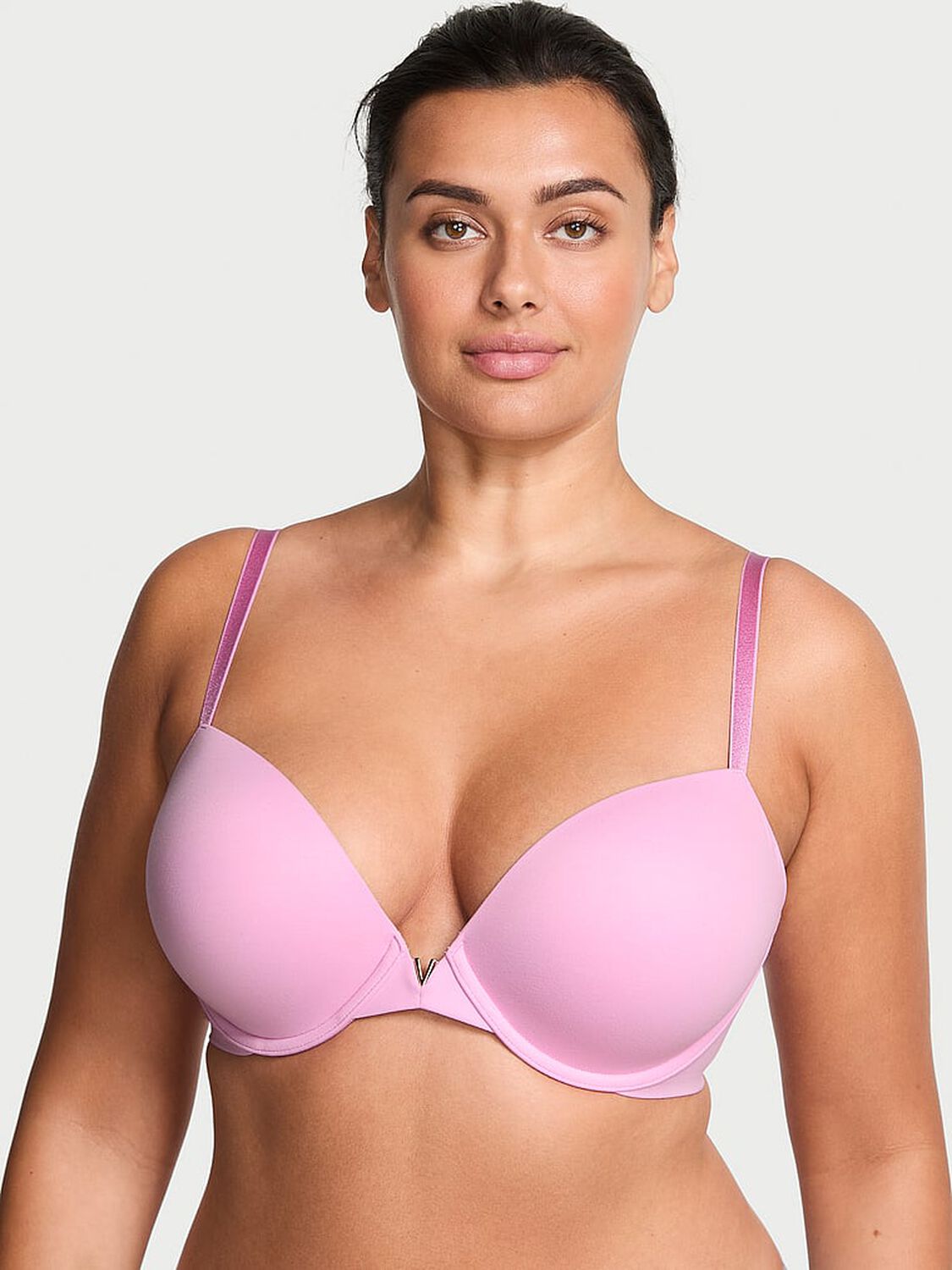 vs Love Cloud Smooth Push-Up Bra Bikini Pink 1 of 3 