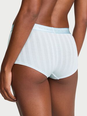 SoSoft&trade; Modal Ultra-Fine Logo Boyshort Panty